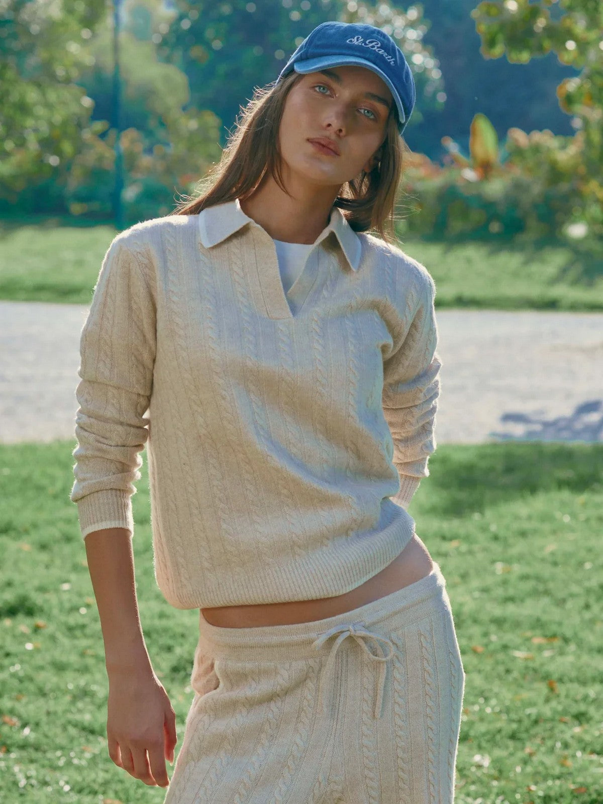 MC2 SAINT BARTH Polo Donna 11 BEIGE - CLICHY 00027M gioboutiqueweb