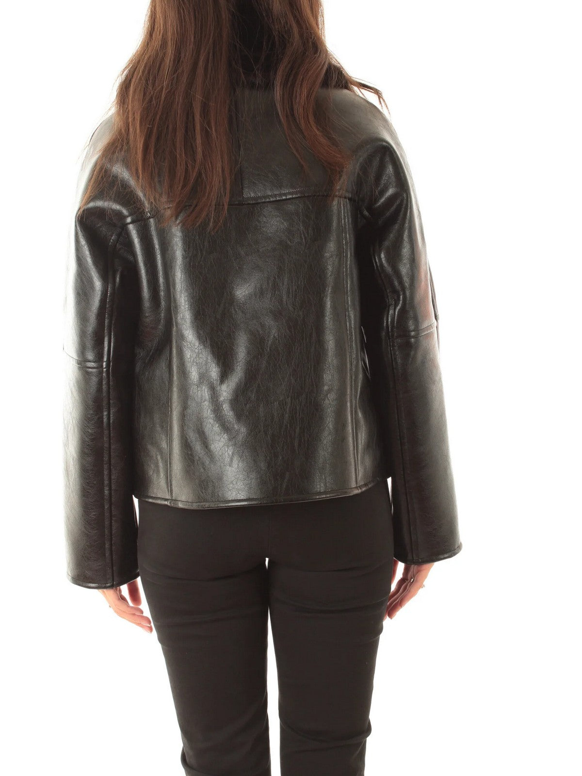 MC2 SAINT BARTH Giubbino Donna 00 BLACK - CLISIA FAUX LEATHER 00068M
