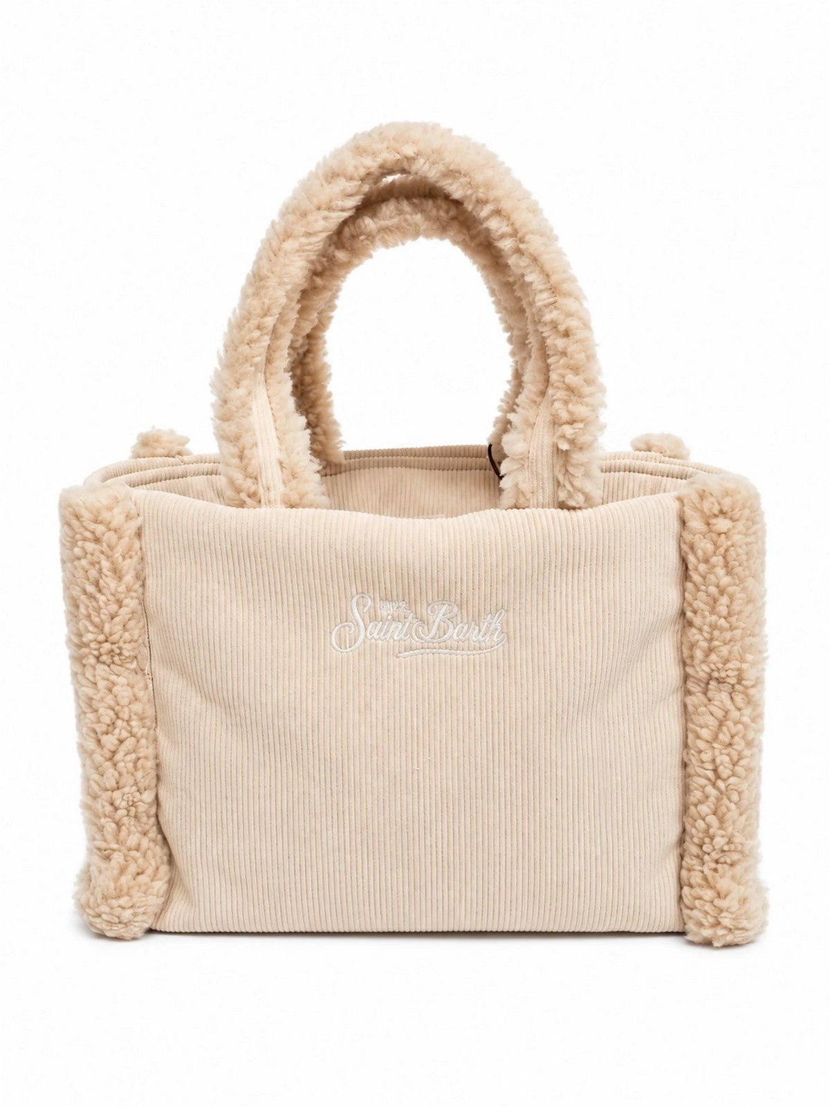 MC2 SAINT BARTH Borsa Donna CORDUROY 11 EMB - COLETTE SHEARLING 00129M
