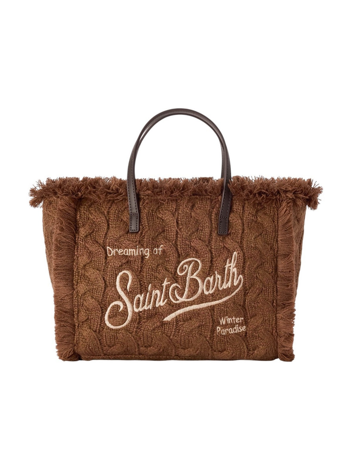 MC2 SAINT BARTH Borsa Donna Media 18BR EMB - COLETTE WOOL BRAID N 01842M