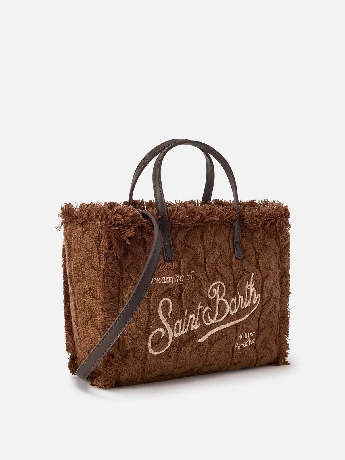 MC2 SAINT BARTH Borsa Donna Media 18BR EMB - COLETTE WOOL BRAID N 01842M