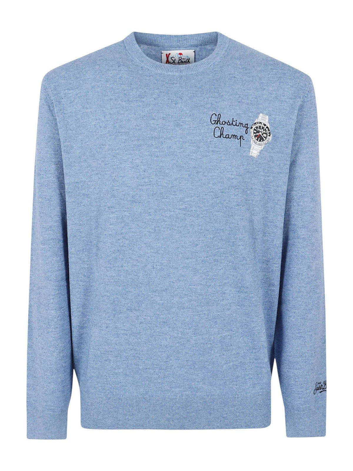 MC2 SAINT BARTH Maglione Uomo GHOSTING CHAMP 33 - HERON LIGHT EMBRY 00539M