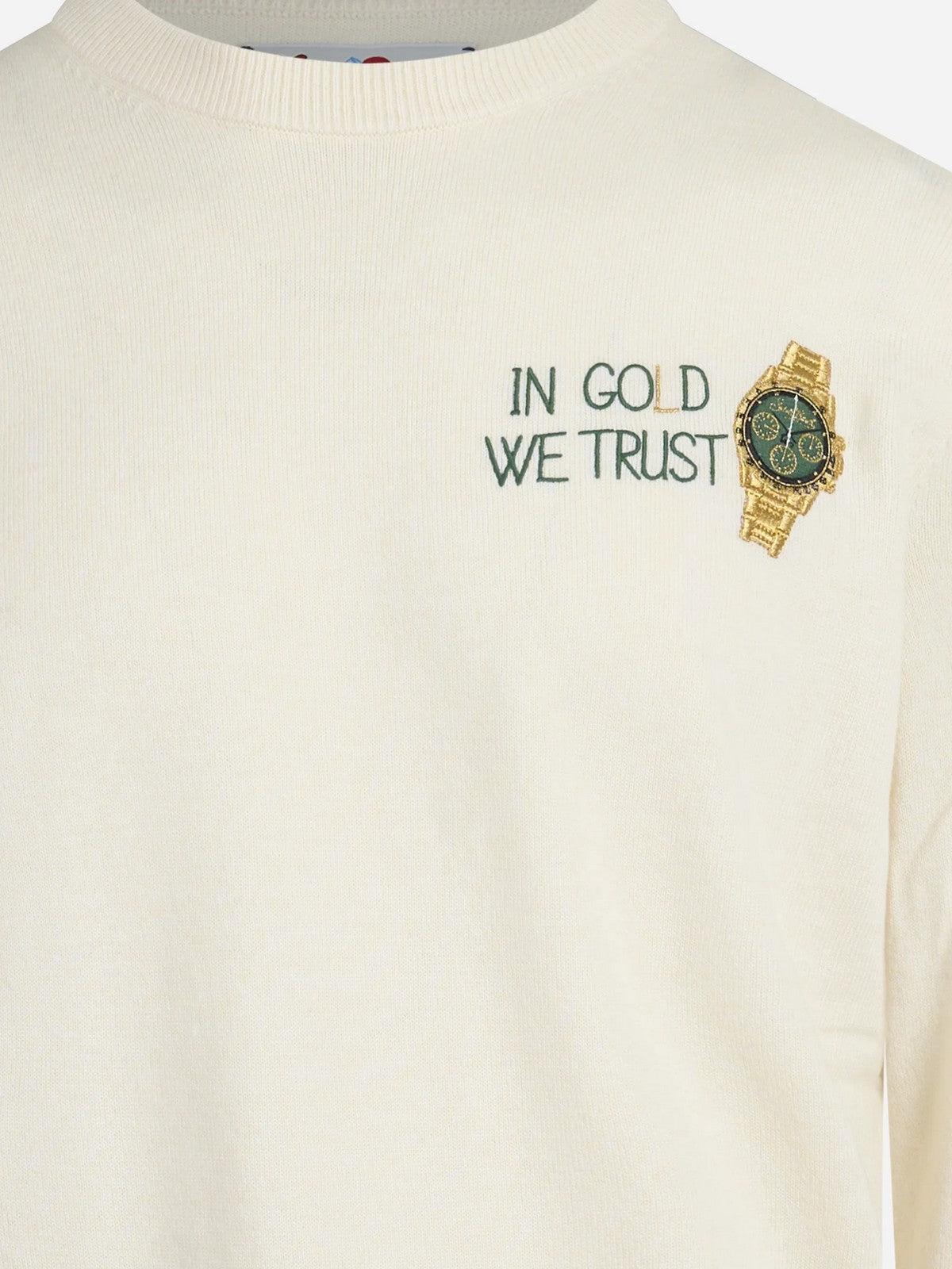 MC2 SAINT BARTH Maglione Uomo GOLD TRUST 10 - HERON LIGHT EMBRY 00541M