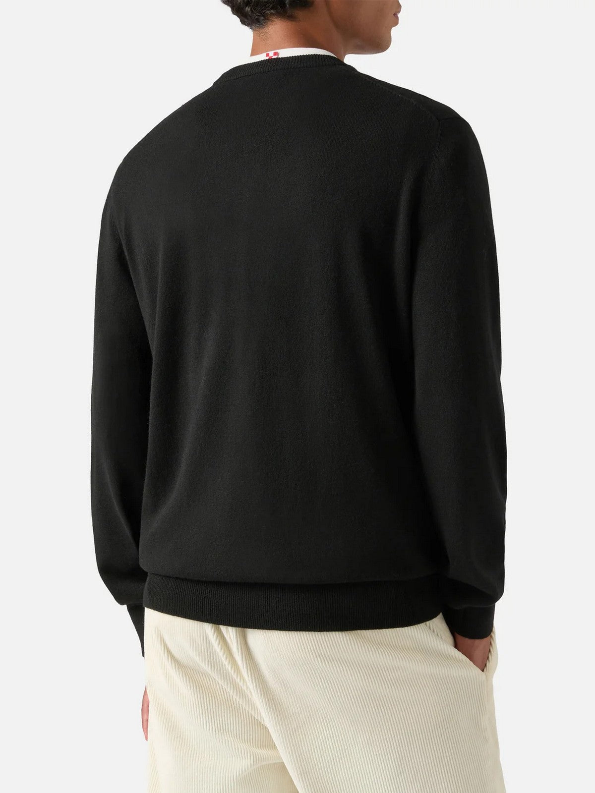 MC2 SAINT BARTH Maglione Uomo LIFE COMPLICATED 00 - HERON LIGHT EMBRY 00543M