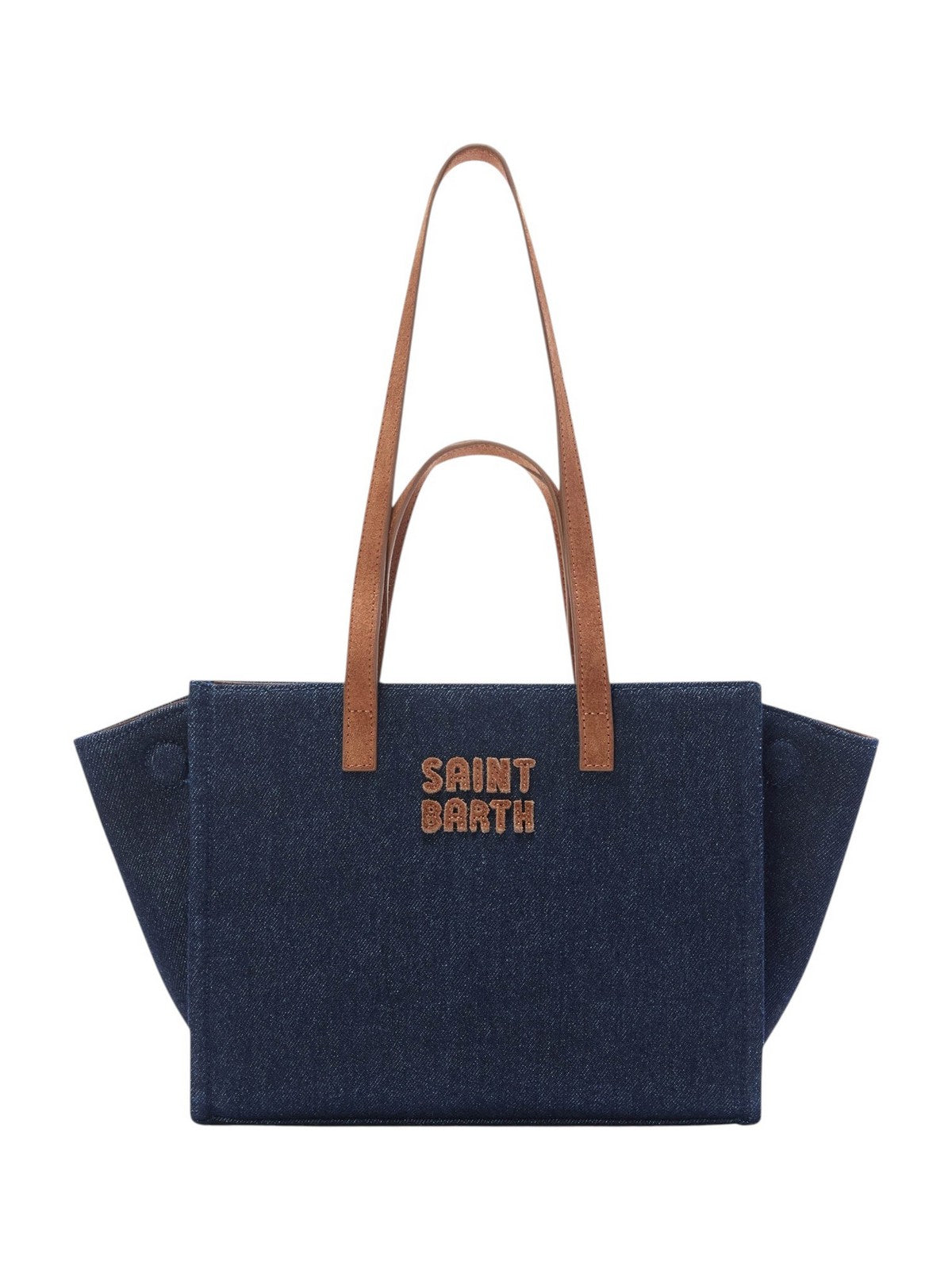 MC2 SAINT BARTH Borsa Donna SUEDE DENIM DARK - JOUR BAG MIDI 00786M