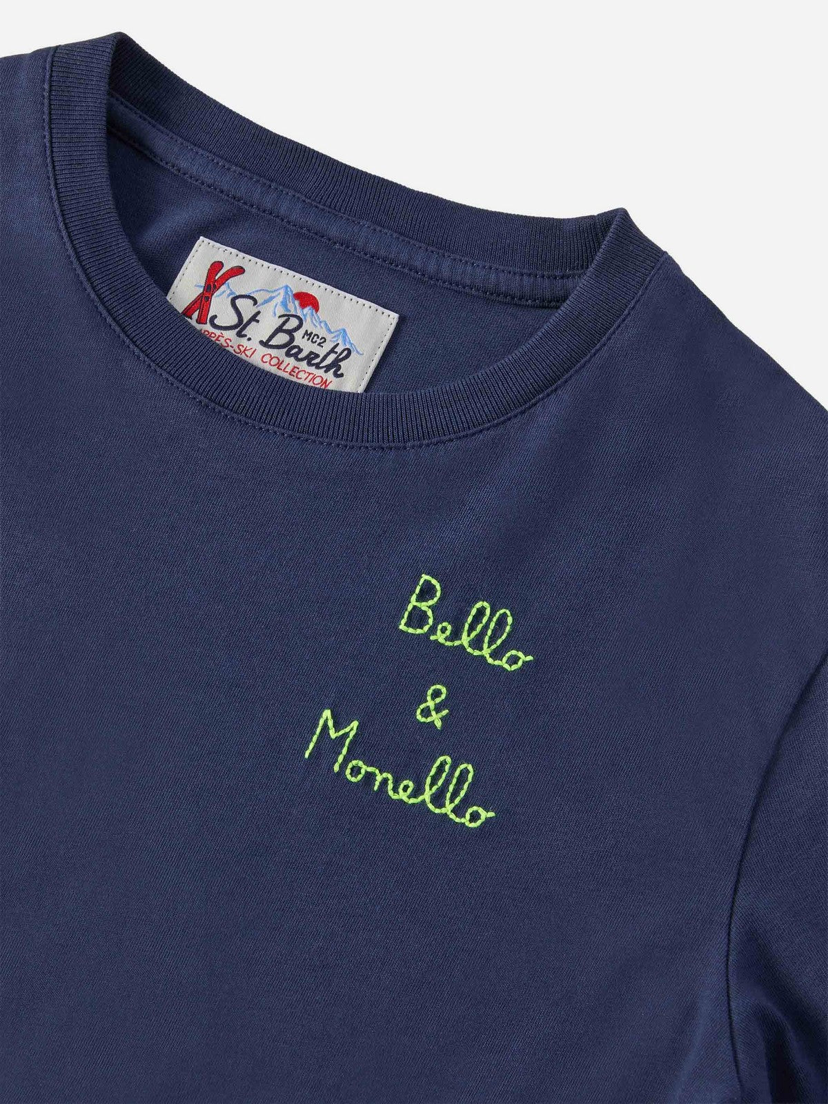 MC2 SAINT BARTH T-shirt Bambini e ragazzi BELLO MONELLO 61 EMB - LUTON JR 01436M