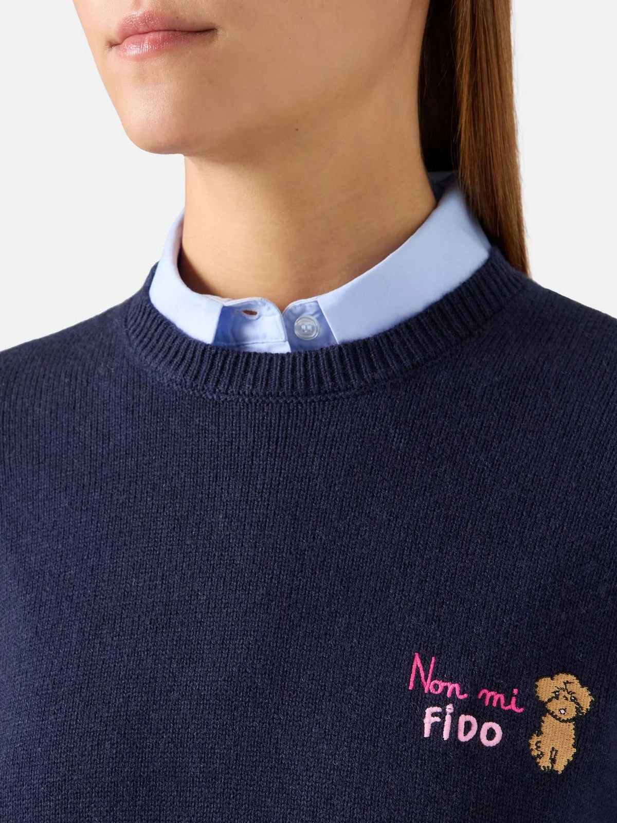MC2 SAINT BARTH Maglione Donna POODLE FIDO 61 - NEW QUEEN EMBRY 04176M