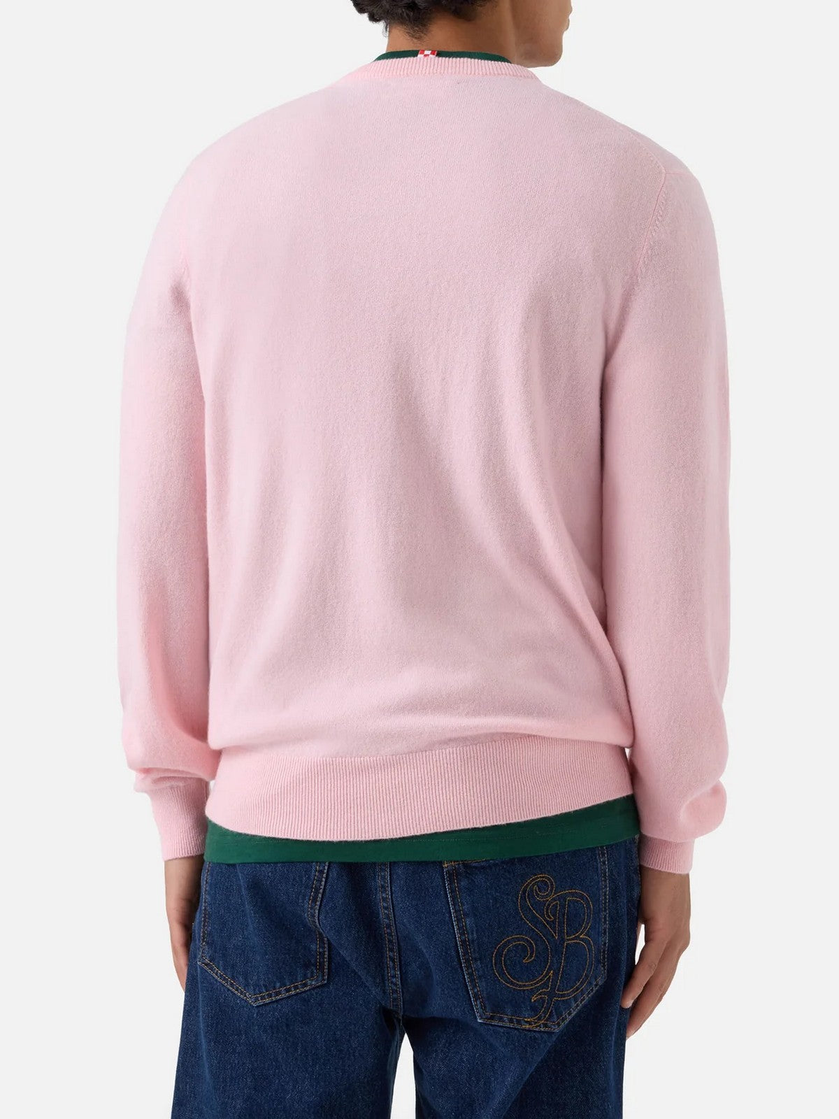 MC2 SAINT BARTH Maglione Uomo 21 PINK - REGENT CASHMERE 00006M