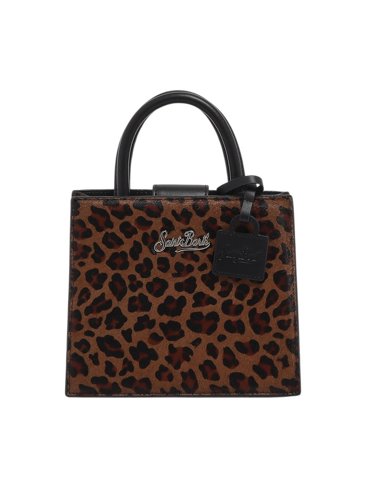 MC2 SAINT BARTH Borsa Donna DARK LEO BRUSHED LEATHER 00 - SHOP BAG MINI 00101M