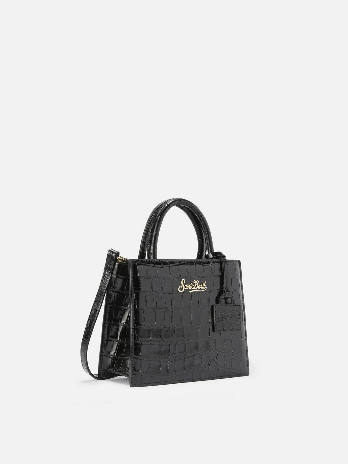 MC2 SAINT BARTH Borsa Donna PRINTED CROCO LEATHER 00 - SHOP BAG MINI 00721M gioboutiqueweb