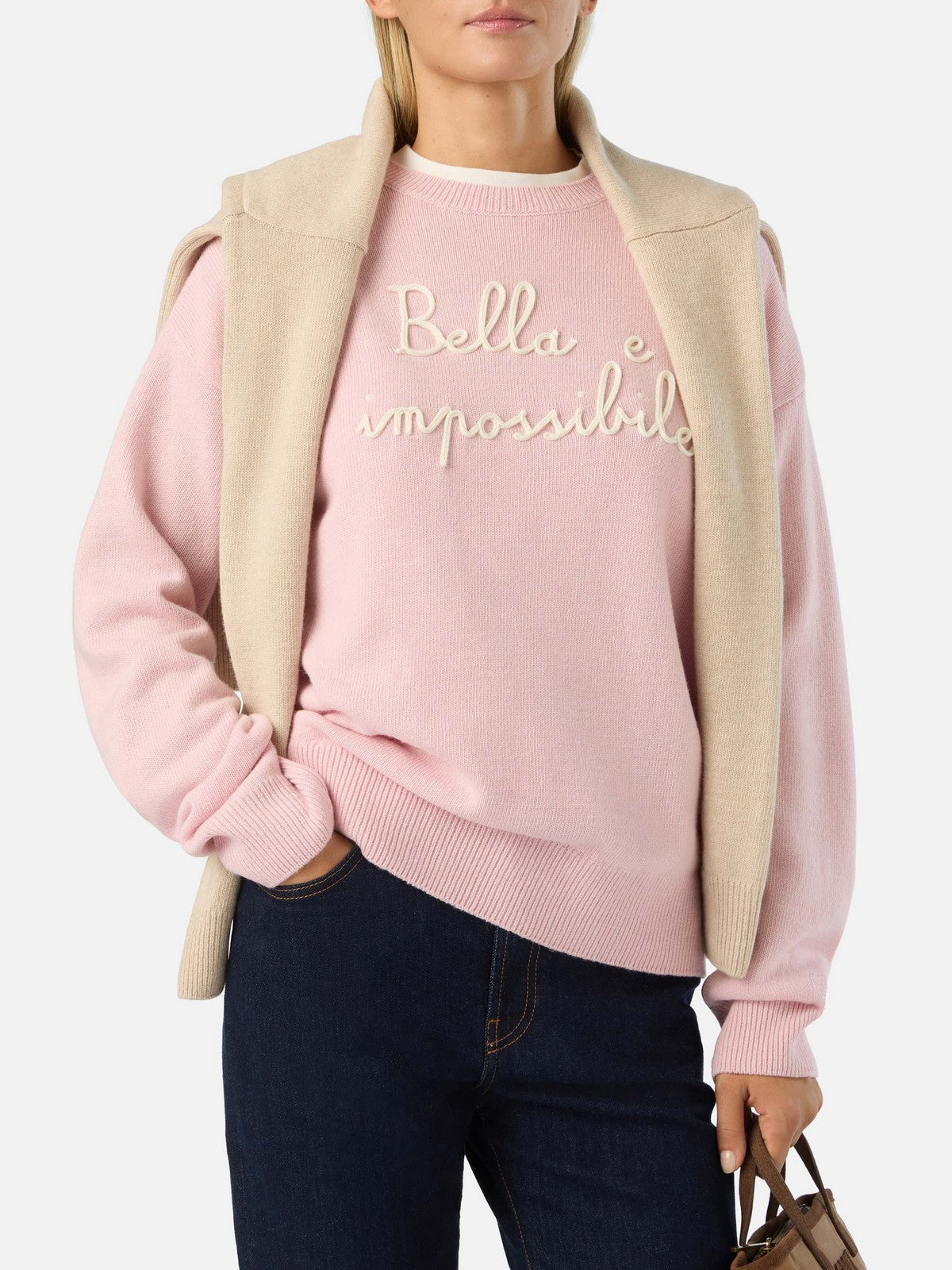 MC2 SAINT BARTH Maglione Donna BELLA IMPOSSIBILE 21 EMB - TESSA 04224M