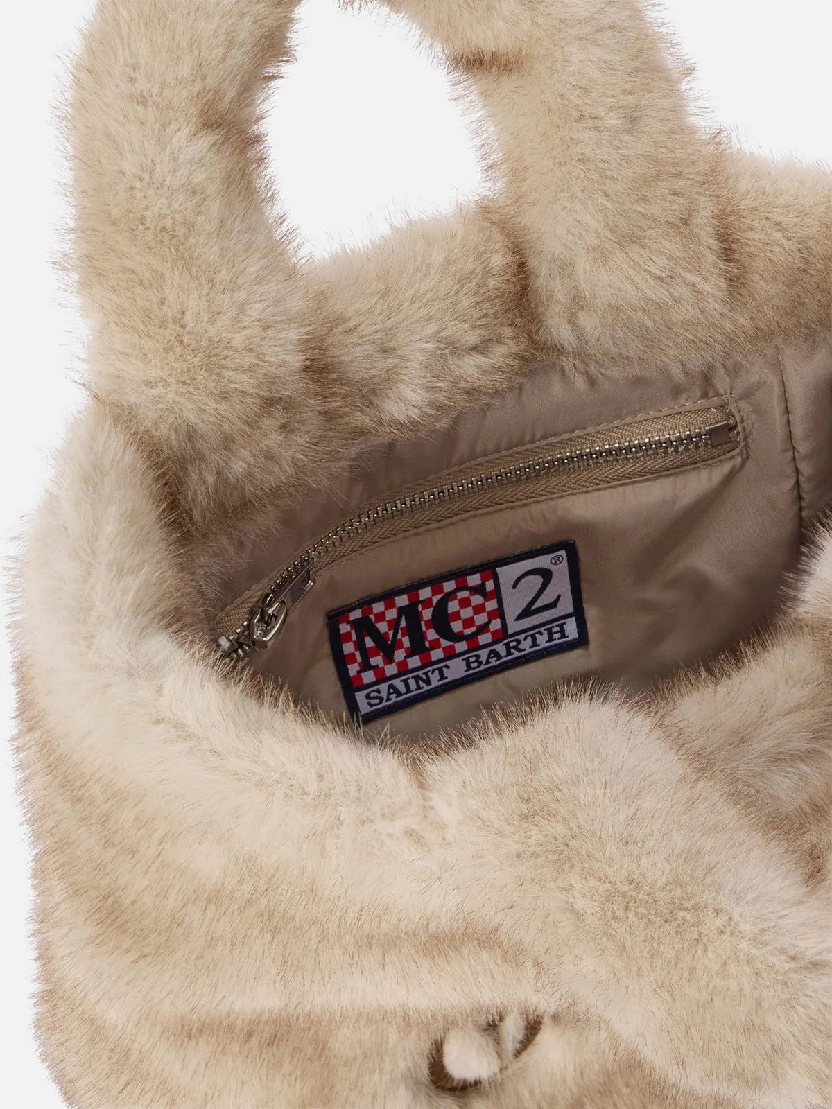 MC2 SAINT BARTH Borsa Donna 12M18 EMB - VANITY MINI SOFT FUR 00219M