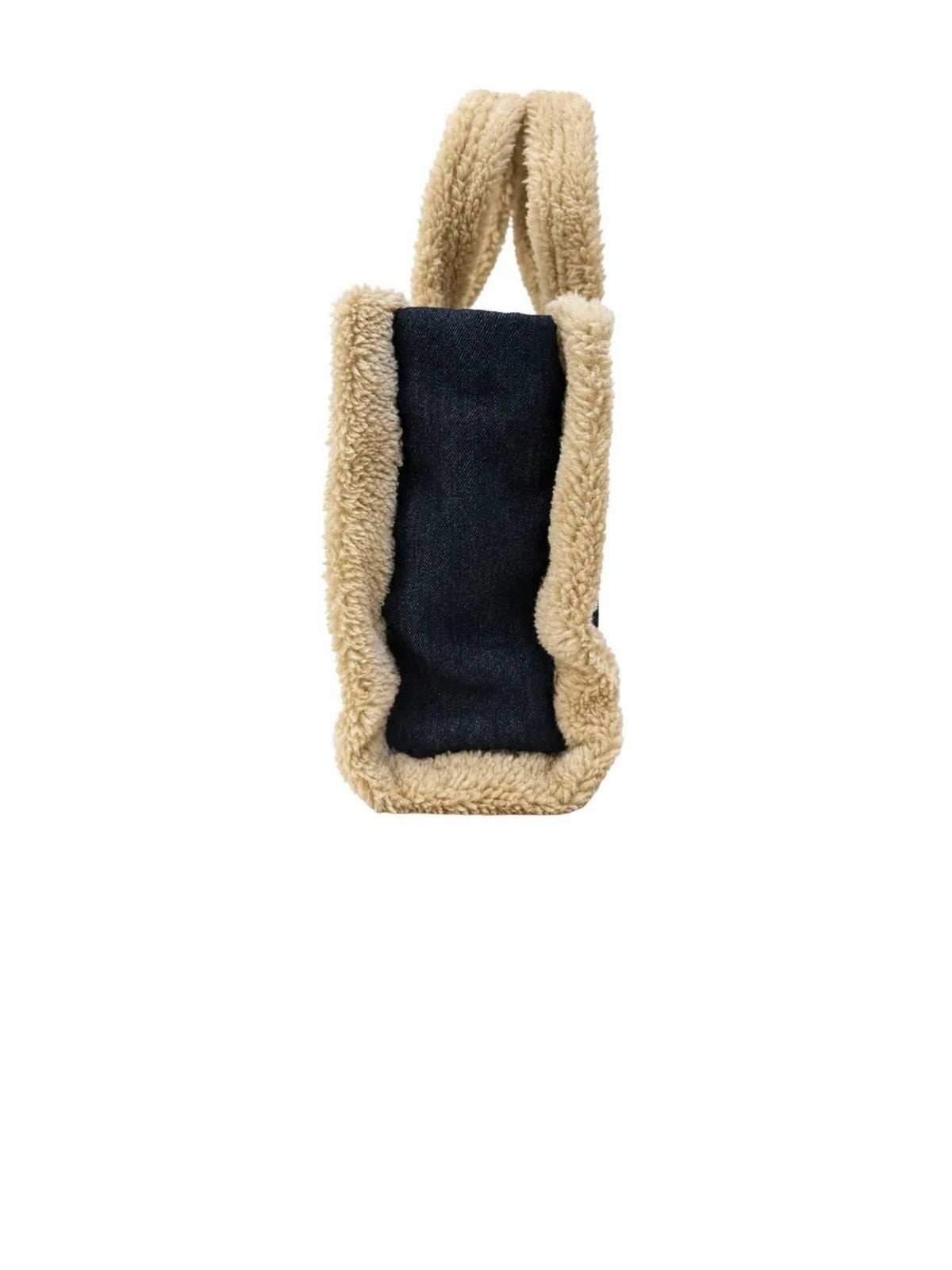 MC2 SAINT BARTH Borsa Donna DENIM DARK 12 EMB - VANITY SHEARLING 00144M