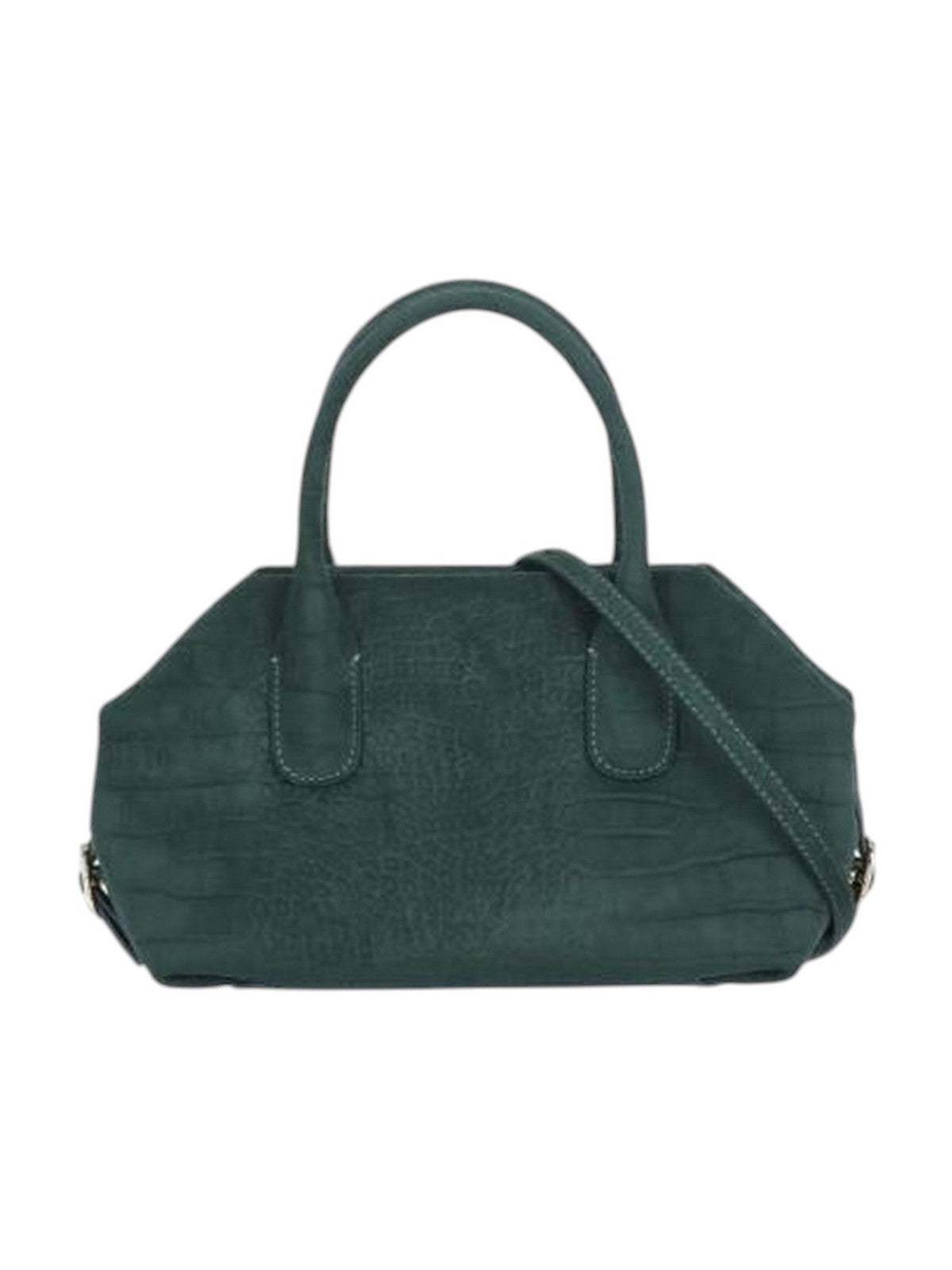 THEMOIRè Borsa Donna TALIA TRANK SMALL SUEDE CROCO EFFECT - 262WTMTTSOSCR Smoke pine gioboutiqueweb