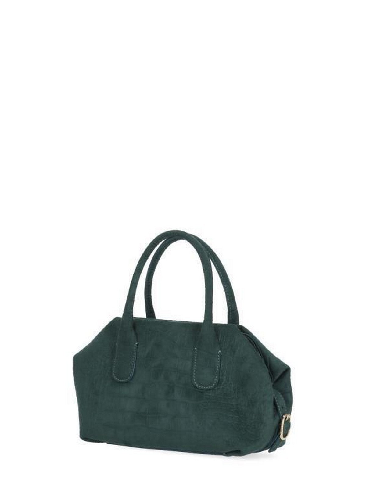 THEMOIRè Borsa Donna TALIA TRANK SMALL SUEDE CROCO EFFECT - 262WTMTTSOSCR Smoke pine gioboutiqueweb