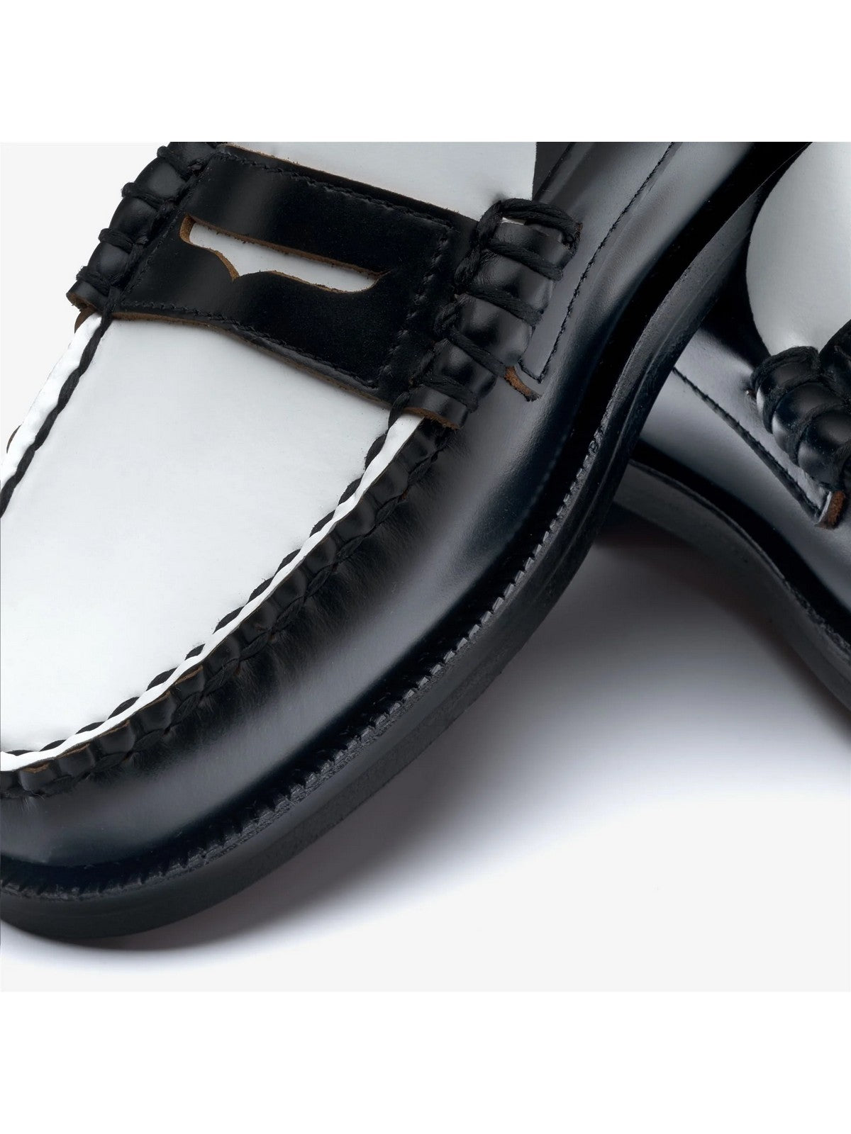 SEBAGO Mocassino Donna CLASSIC DAN BLACK-WHITE - 7001530 987 gioboutiqueweb