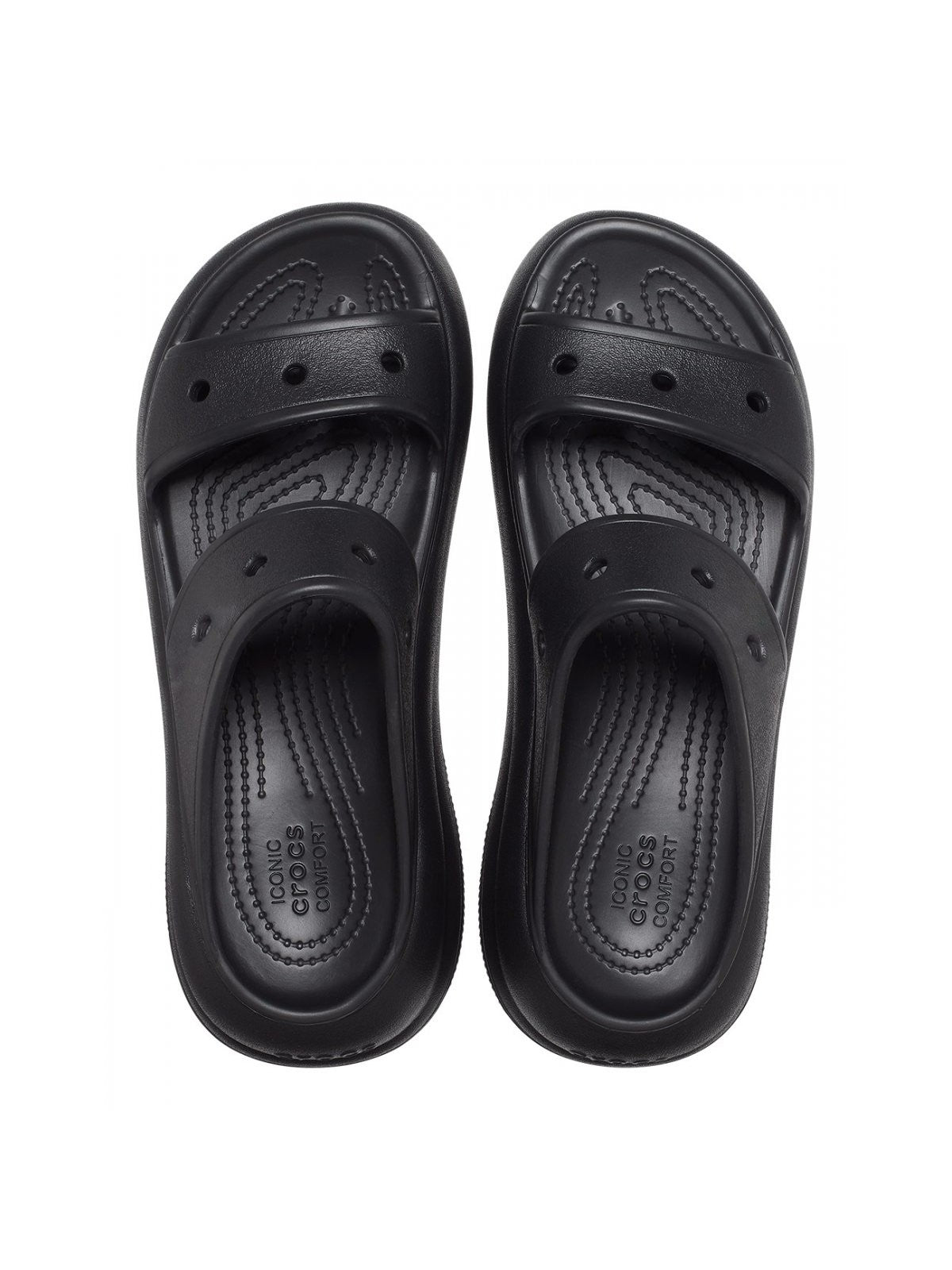 Crocs Sandalo Donna Classic Crush Sandal W - CR.207670 BLK