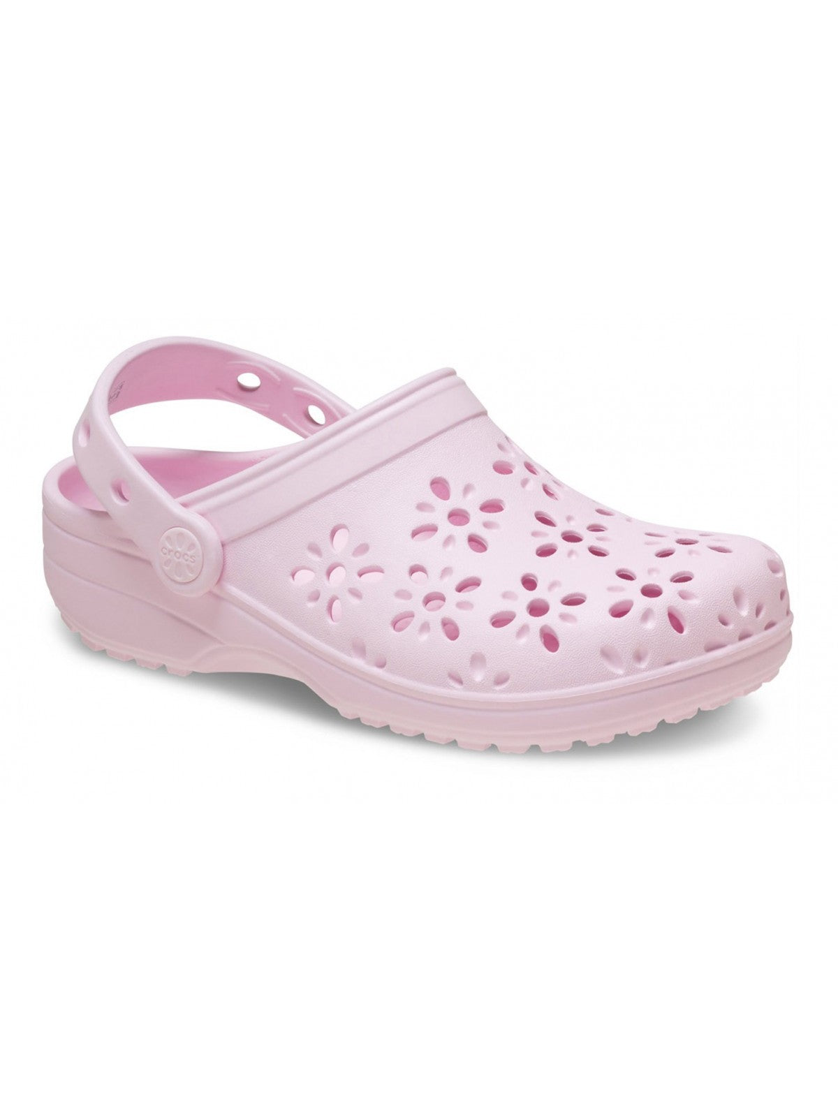 Crocs Sabot Bambini e ragazzi Classic Floral Cut Out Clog K - CR.210943 PIMK gioboutiqueweb