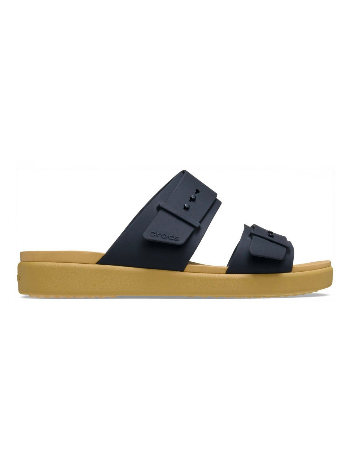 Crocs Ciabatta Donna Brooklyn Buckle Low Low Wdge W - CR.211215 BLKT gioboutiqueweb