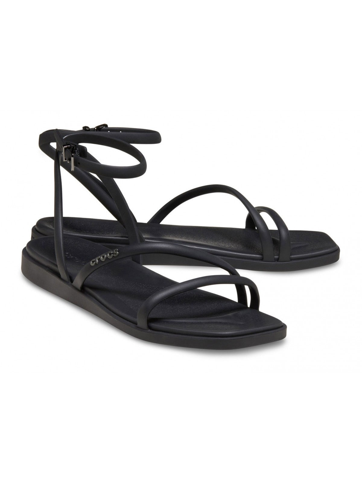 Crocs Sandalo Donna Miami Ankle Strap Sandal W - CR.212256 BLK gioboutiqueweb