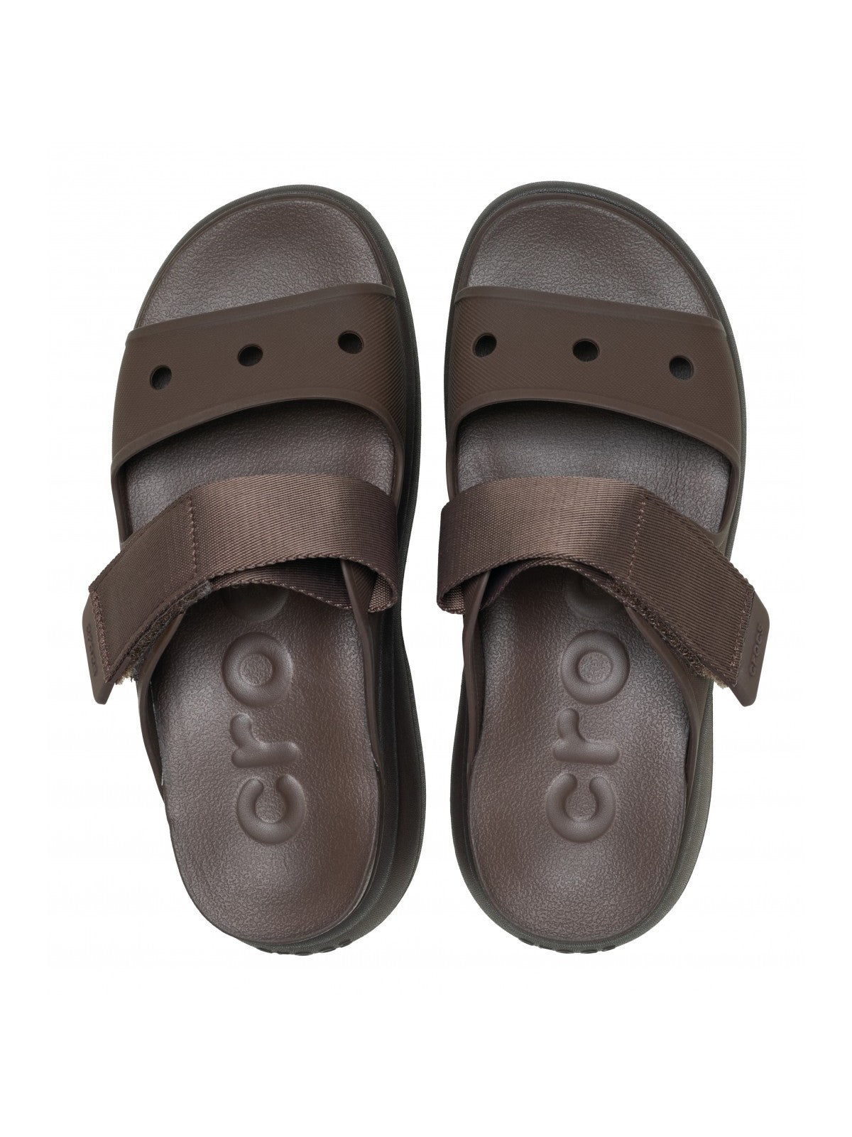 Crocs Sandalo Donna Soho Two Strap Sandal W - CR.212861 COFF gioboutiqueweb