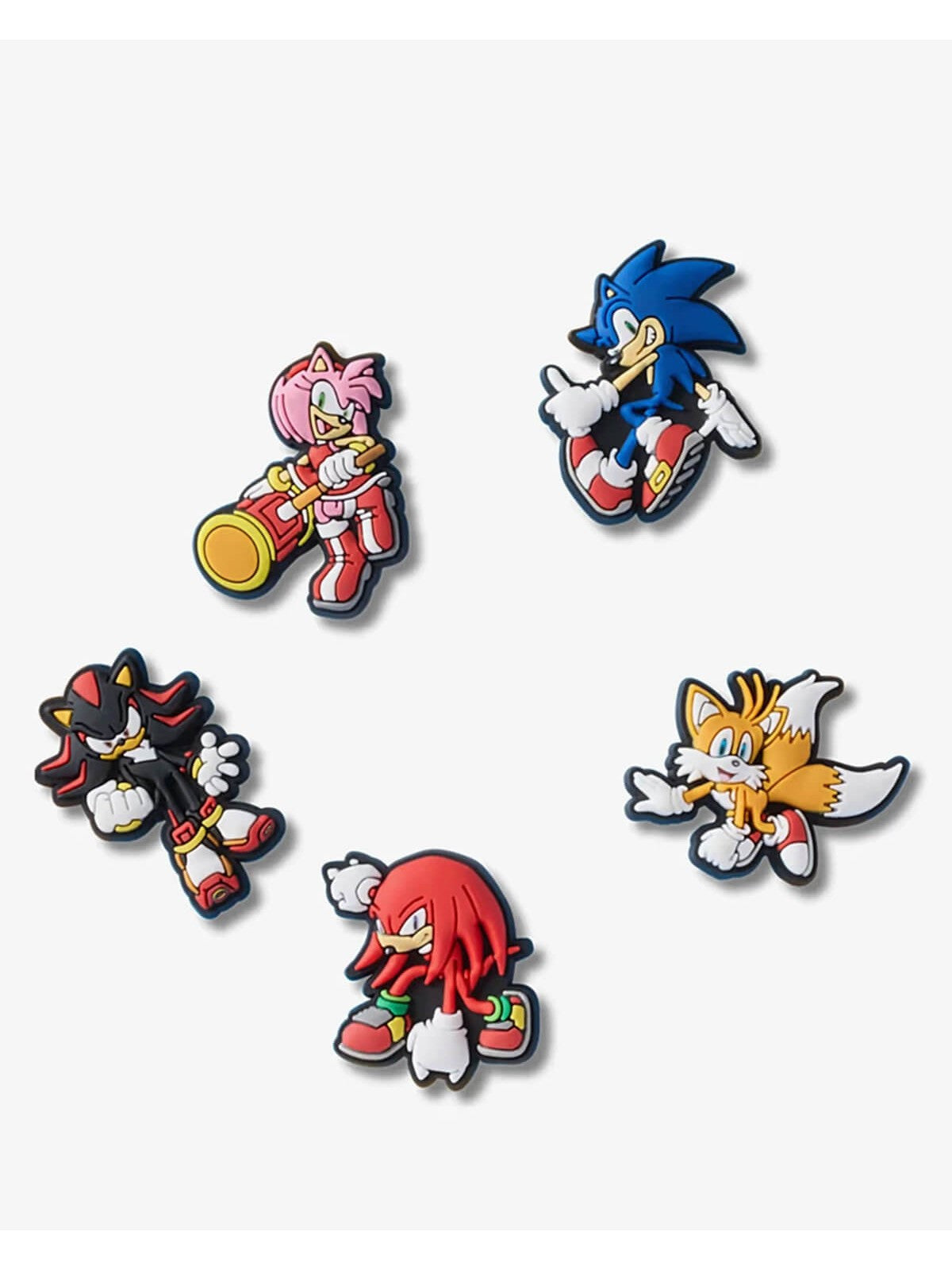 Crocs JIBBITZ Unisex adulto Sonic the Hedgehog 5Pck - CR.5732 JIB UCOL gioboutiqueweb