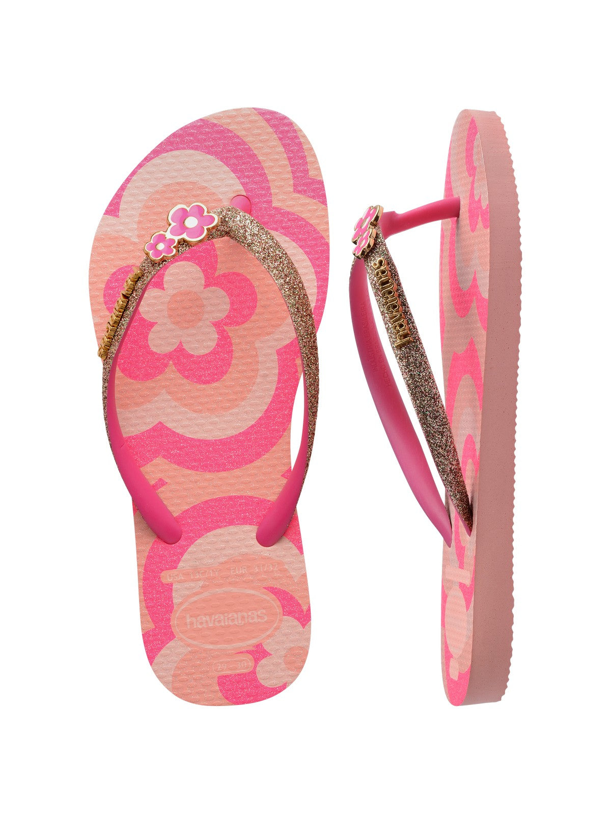 Havaianas Infradito Kids Slim Glitter Trendy - 4146976.3128