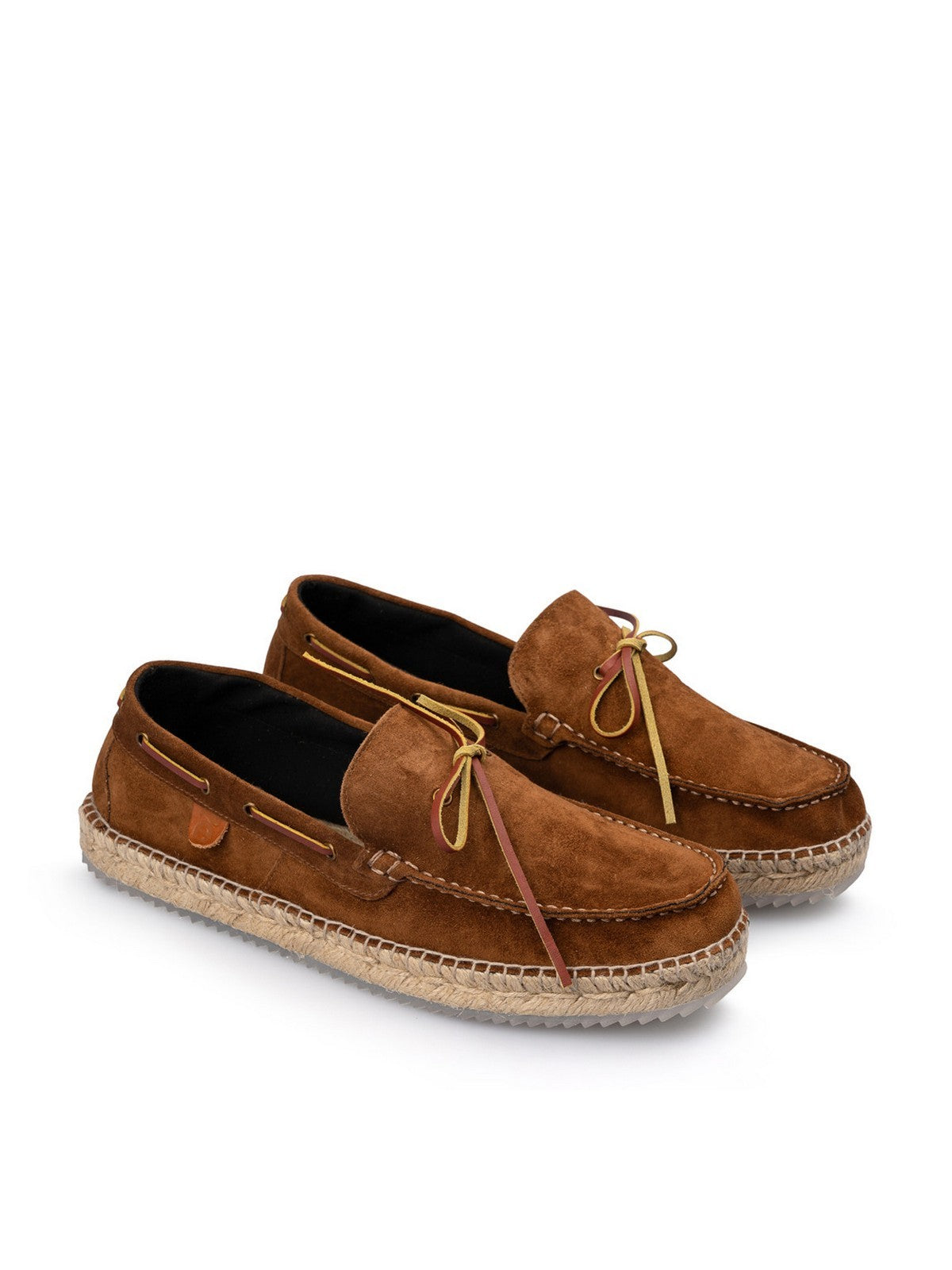 ESPADRILLES Mocassino Uomo VARO SILK TABACCO - 11559000 CUERO