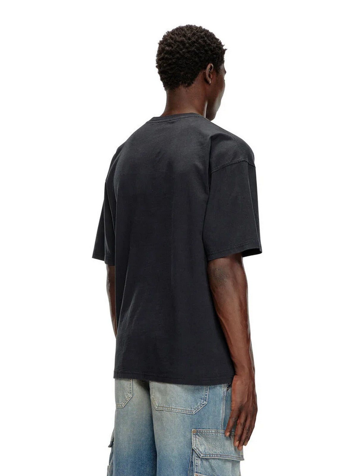 DIESEL T-shirt Uomo T-BOXT-N14 MAGLIETTA Nero - A13049 0DQAU 9XX