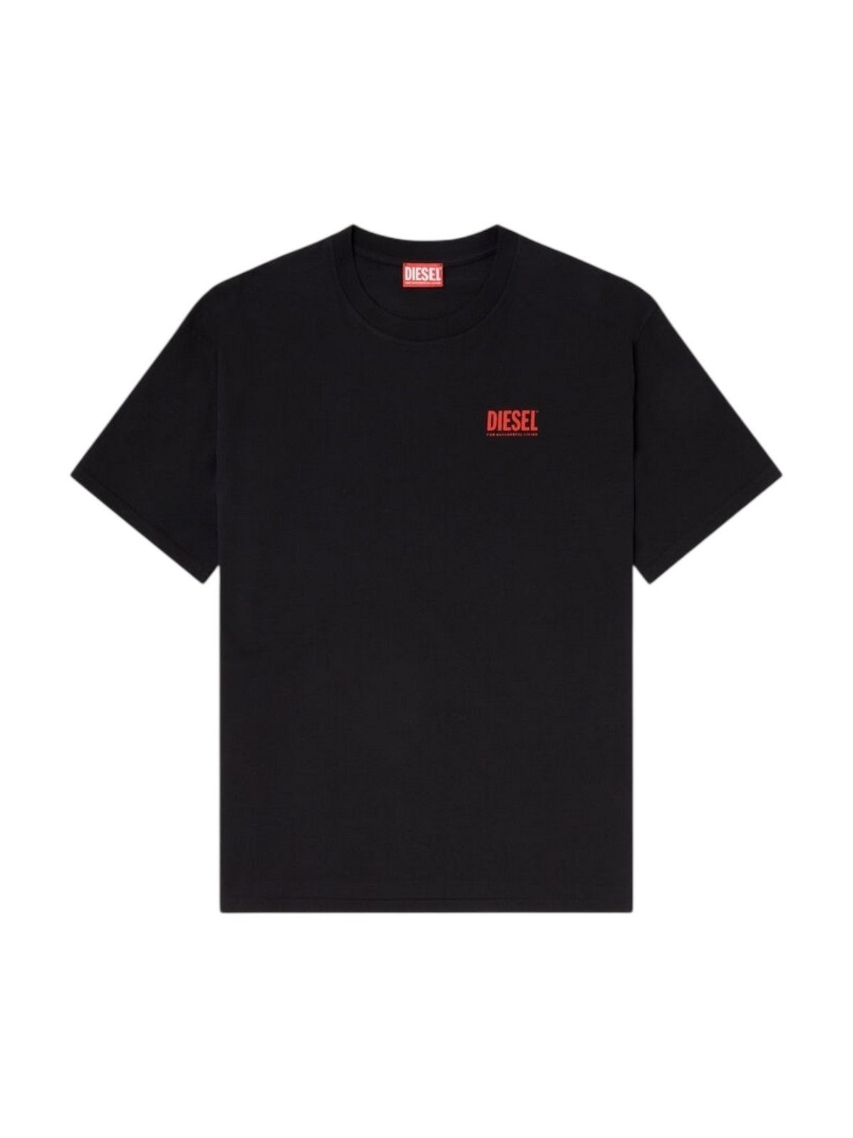DIESEL T-shirt Uomo T-BOXT-BISK MAGLIETTA A20036 0EPCA 9XX 001 - BLACK