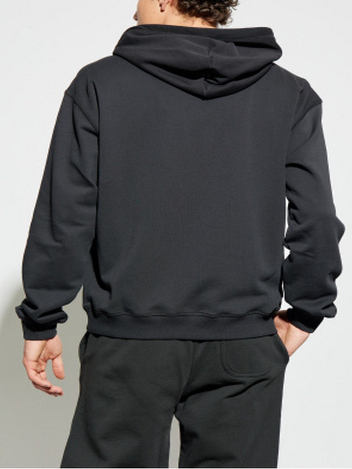 DIESEL Felpa Uomo S-NORM-HOOD-IOD FELPA A20447 0BKBW 900 001 - BLACK