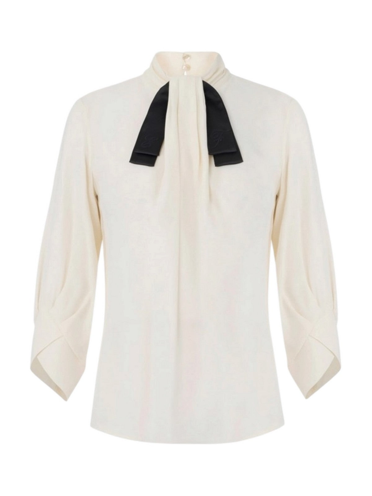 ELISABETTA FRANCHI Camicia Donna BURRO/NERO - CA17866E2 E84