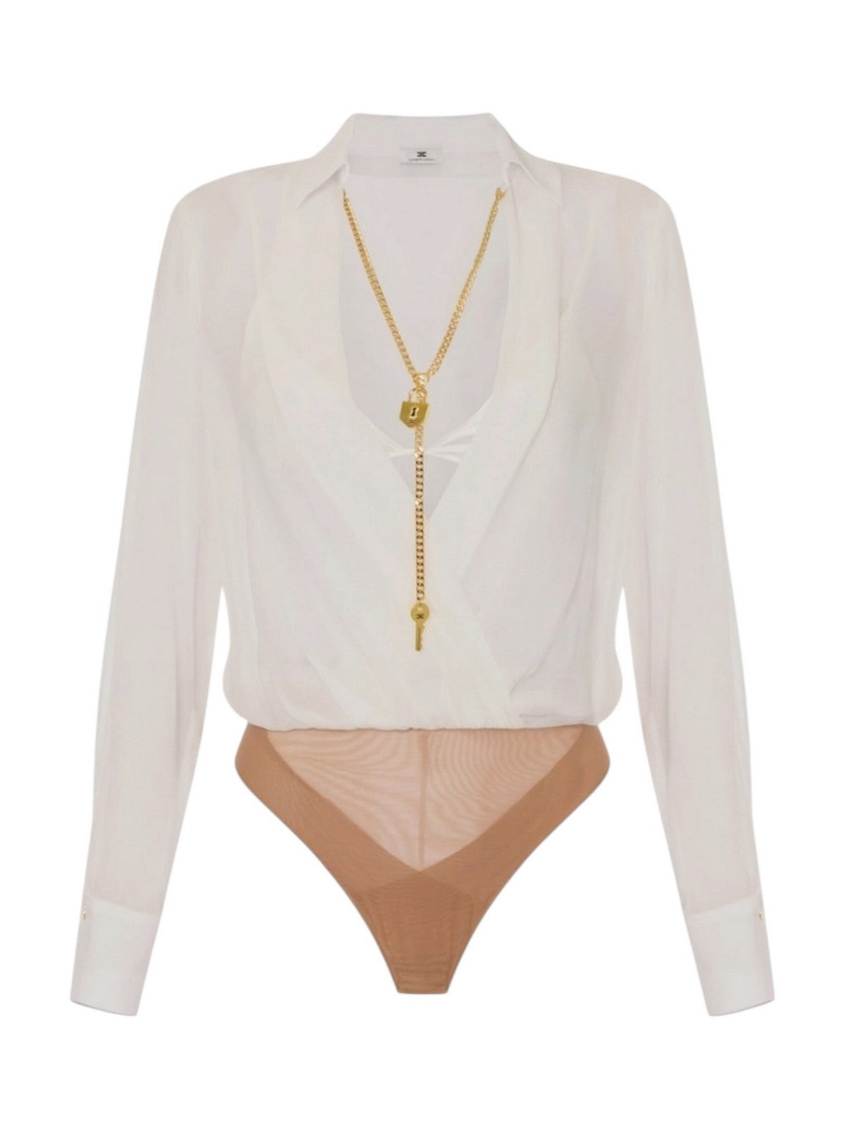 ELISABETTA FRANCHI Camicia Donna AVORIO - CB00966E2 360
