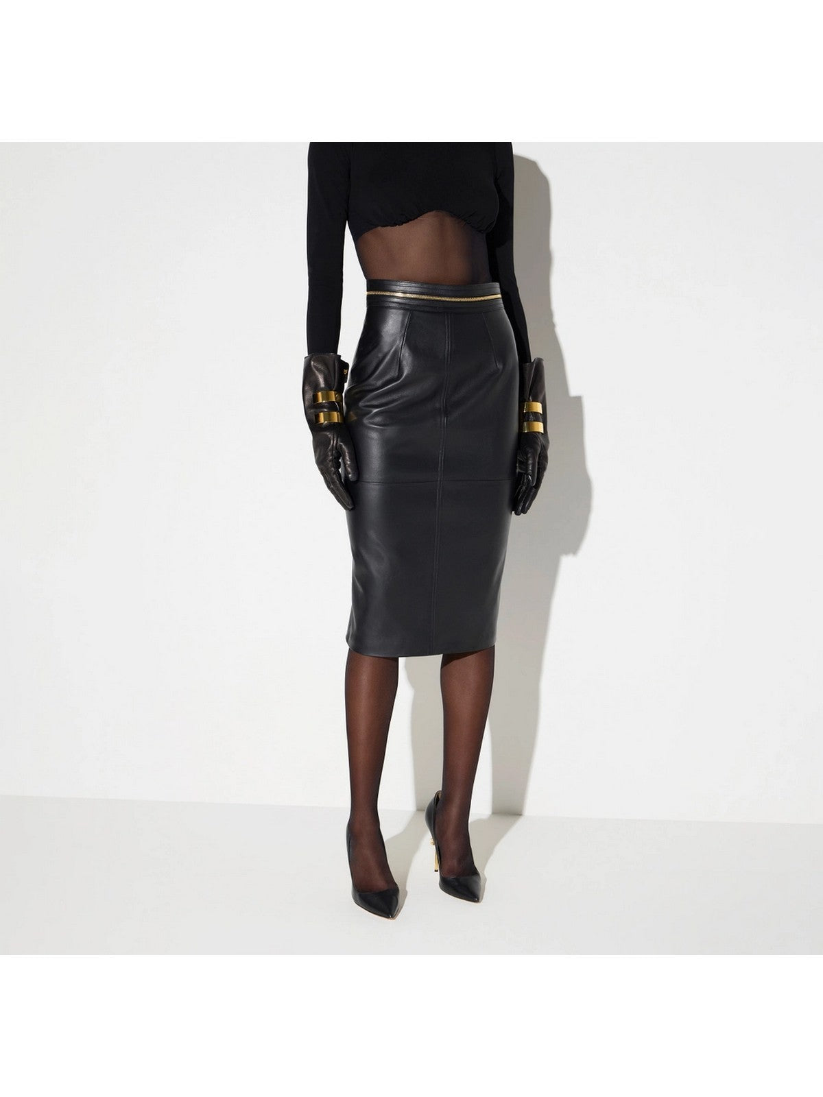 ELISABETTA FRANCHI Gonna Donna NERO - GP01Z66E2 110