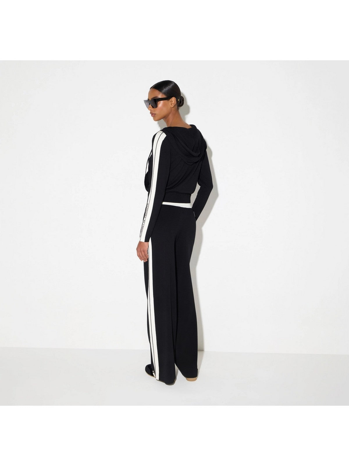 ELISABETTA FRANCHI Felpa Donna NERO/BURRO - MK15S66E2 685 gioboutiqueweb