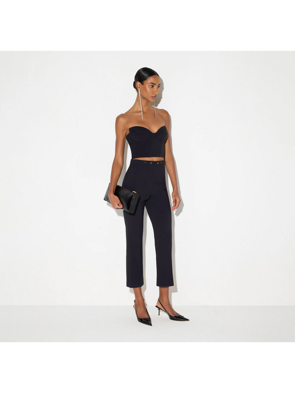ELISABETTA FRANCHI Pantalone Donna NERO - PA19866E2 110