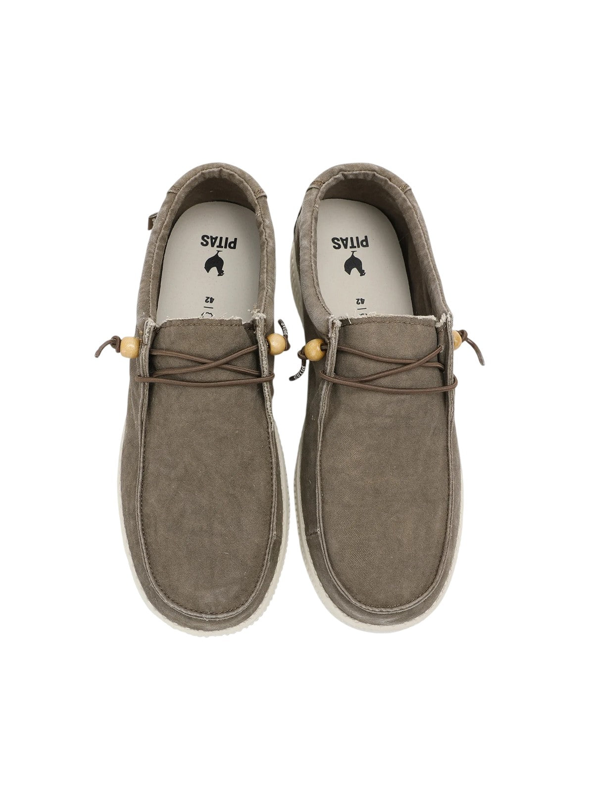 Pitas Scarpa Wallabi Washed Taupe W10-WLW 27-TAUPE