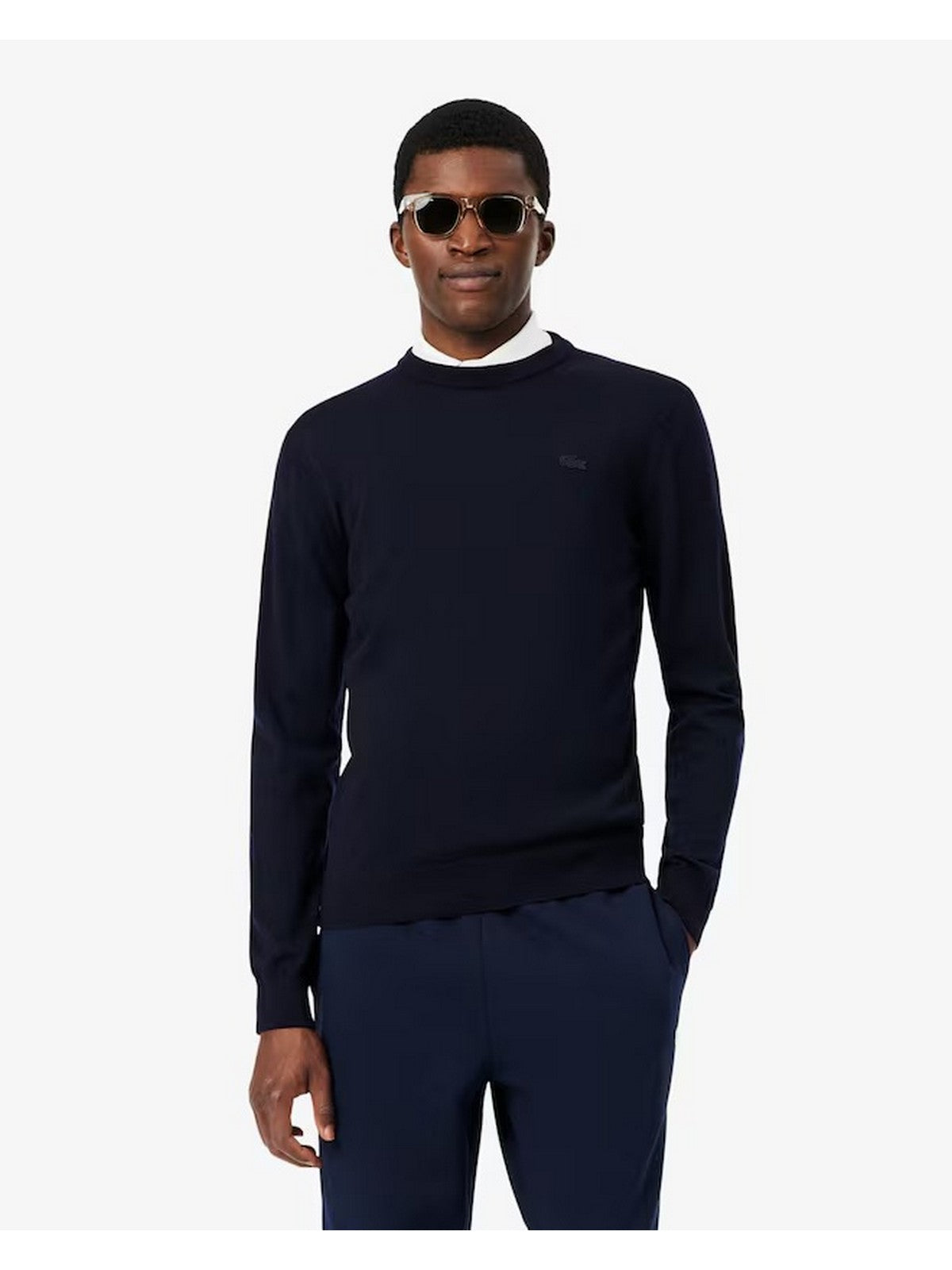 LACOSTE Maglione Uomo AH1969 166 Blu gioboutiqueweb