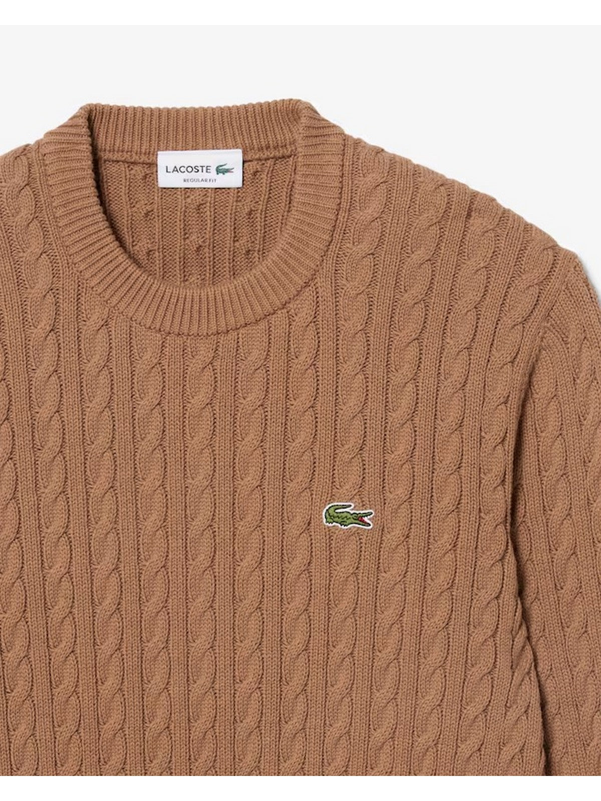 LACOSTE Maglione Uomo Cammello - AH7627 UQW