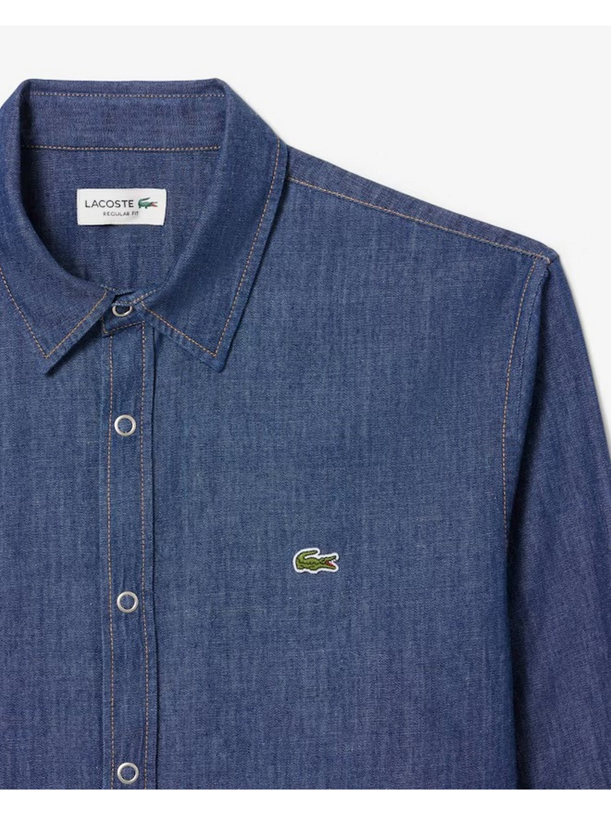 LACOSTE Camicia Uomo Azzurro - CH9084 MK9