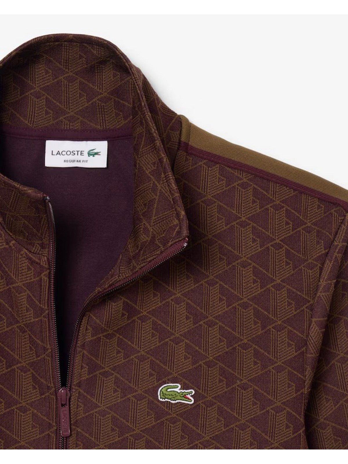 LACOSTE Felpa Uomo Marrone - SH1368 WD9 gioboutiqueweb