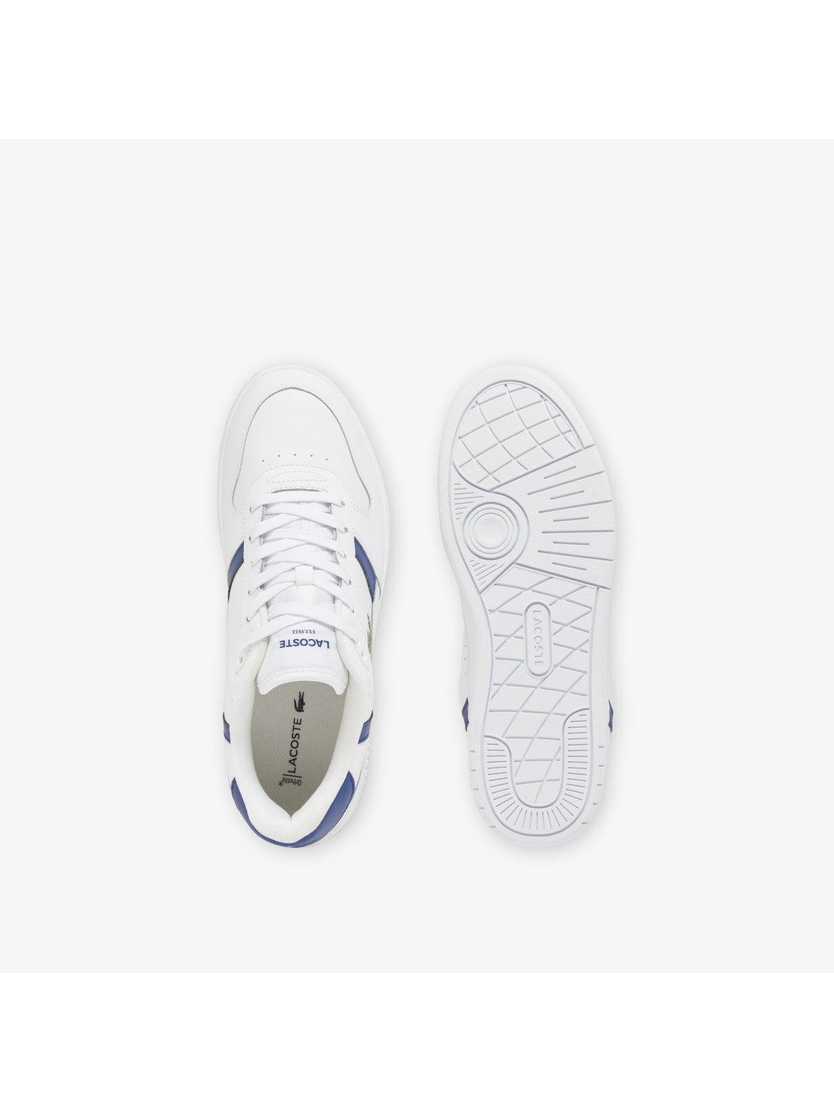 LACOSTE Sneaker Uomo 748SMA0031 042 WHITE/BLUE NAVY gioboutiqueweb