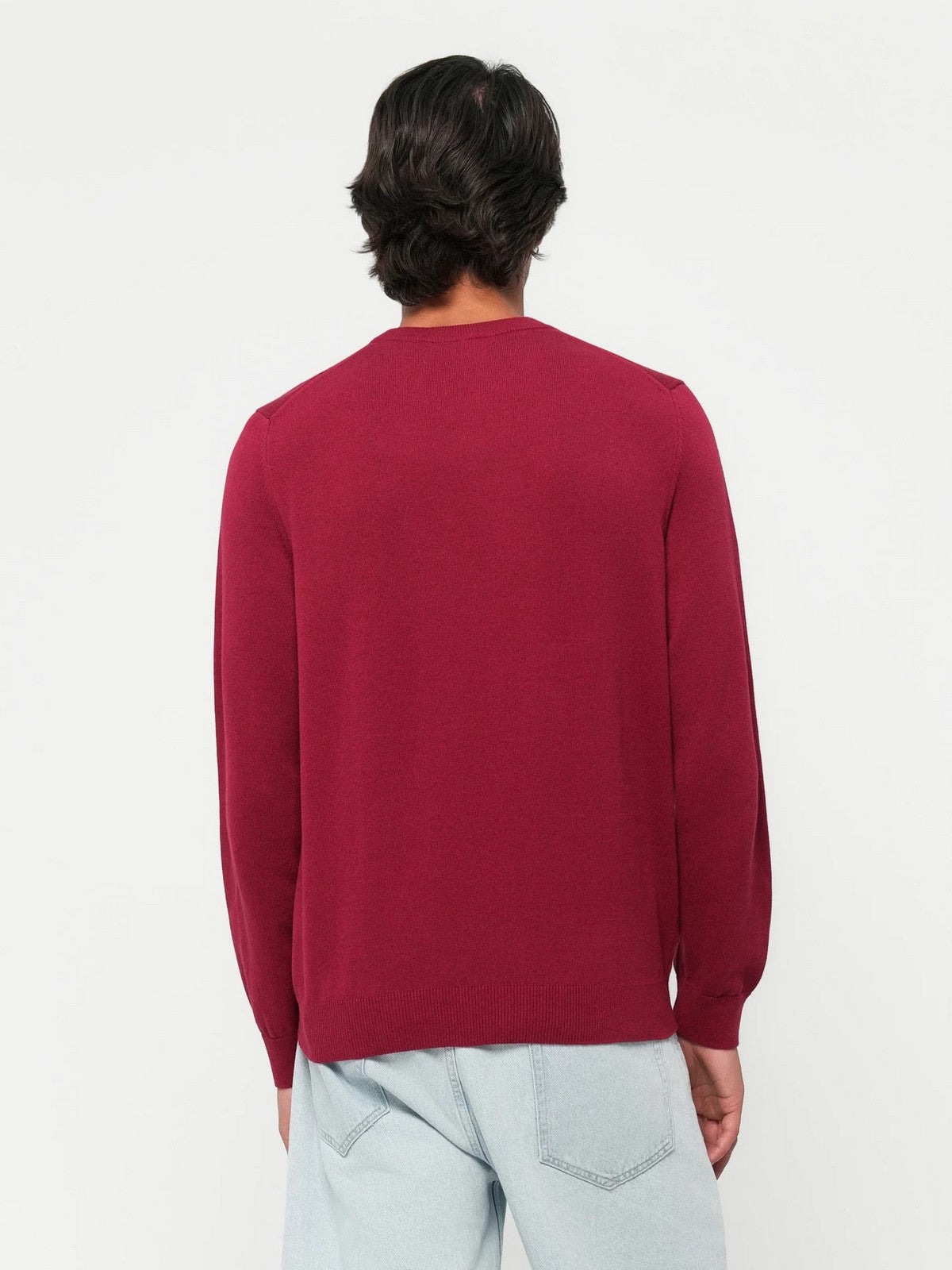LACOSTE Maglione Uomo AH0128 476 BORDEAUX gioboutiqueweb