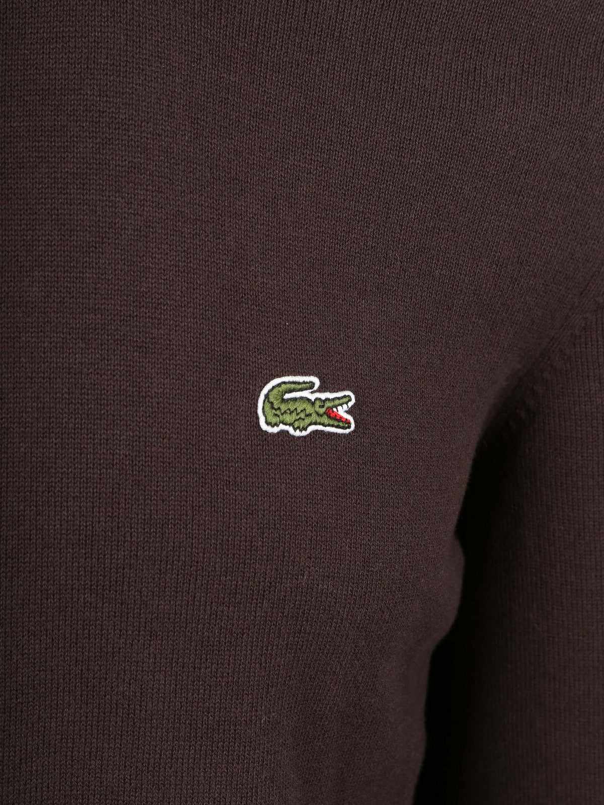 LACOSTE Maglione Uomo AH0128 SKB Marrone gioboutiqueweb