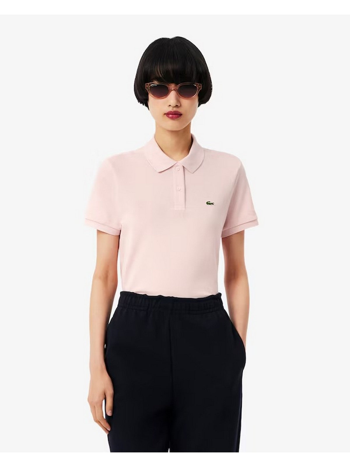LACOSTE Polo Donna PF7839 ADY Rosa