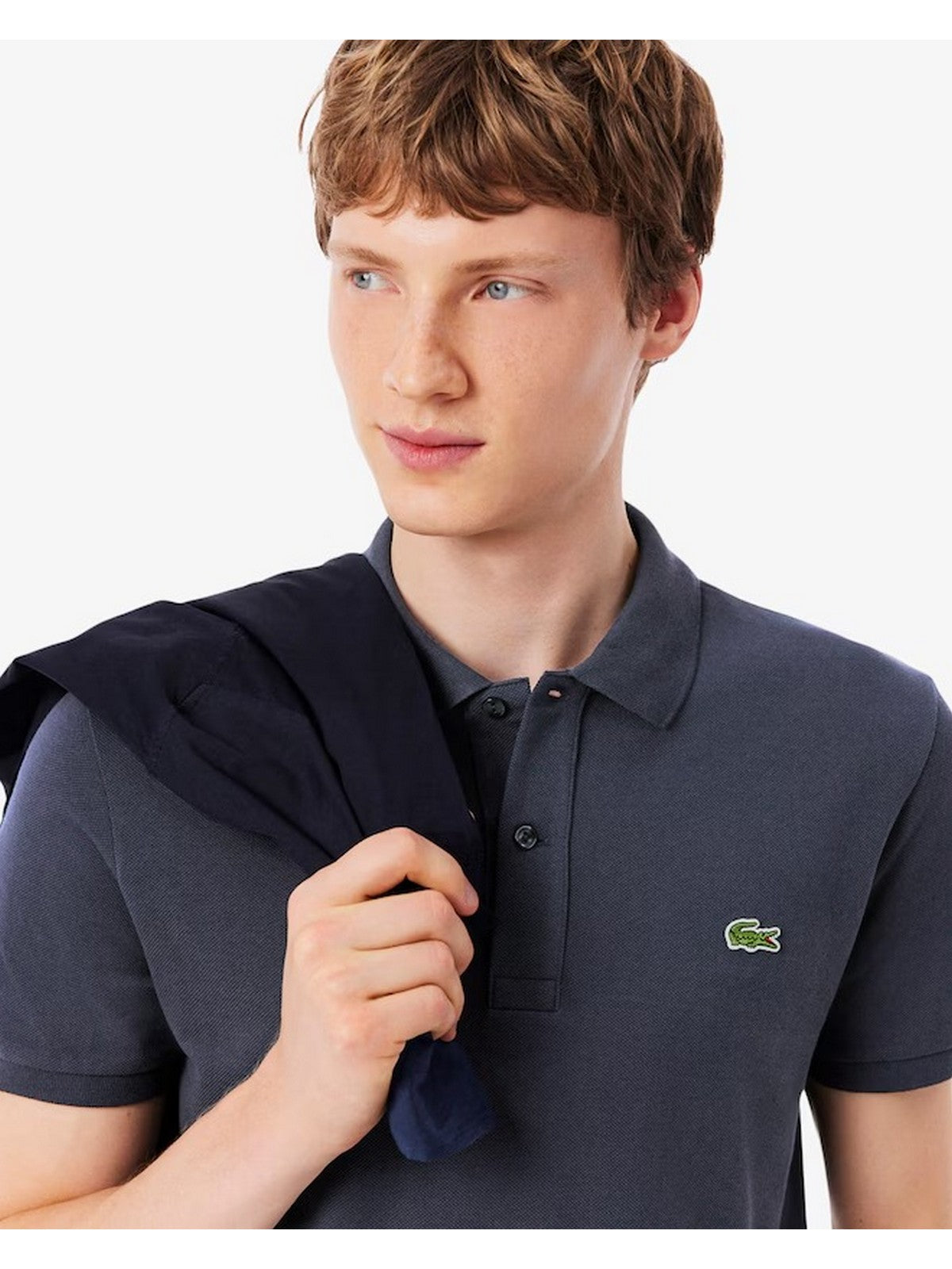 LACOSTE Polo Uomo PH4012 S5T GRIGIO SCURO gioboutiqueweb