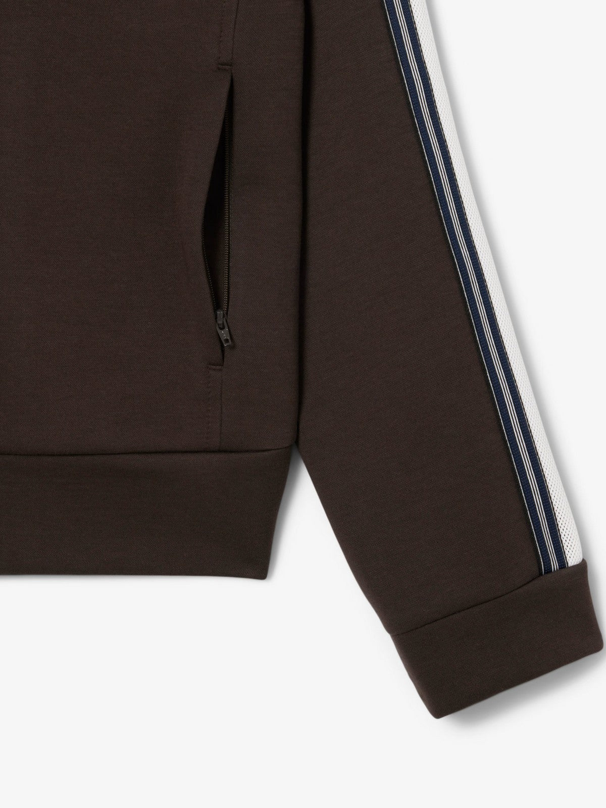 LACOSTE Felpa Uomo SH5927 SKB Marrone gioboutiqueweb