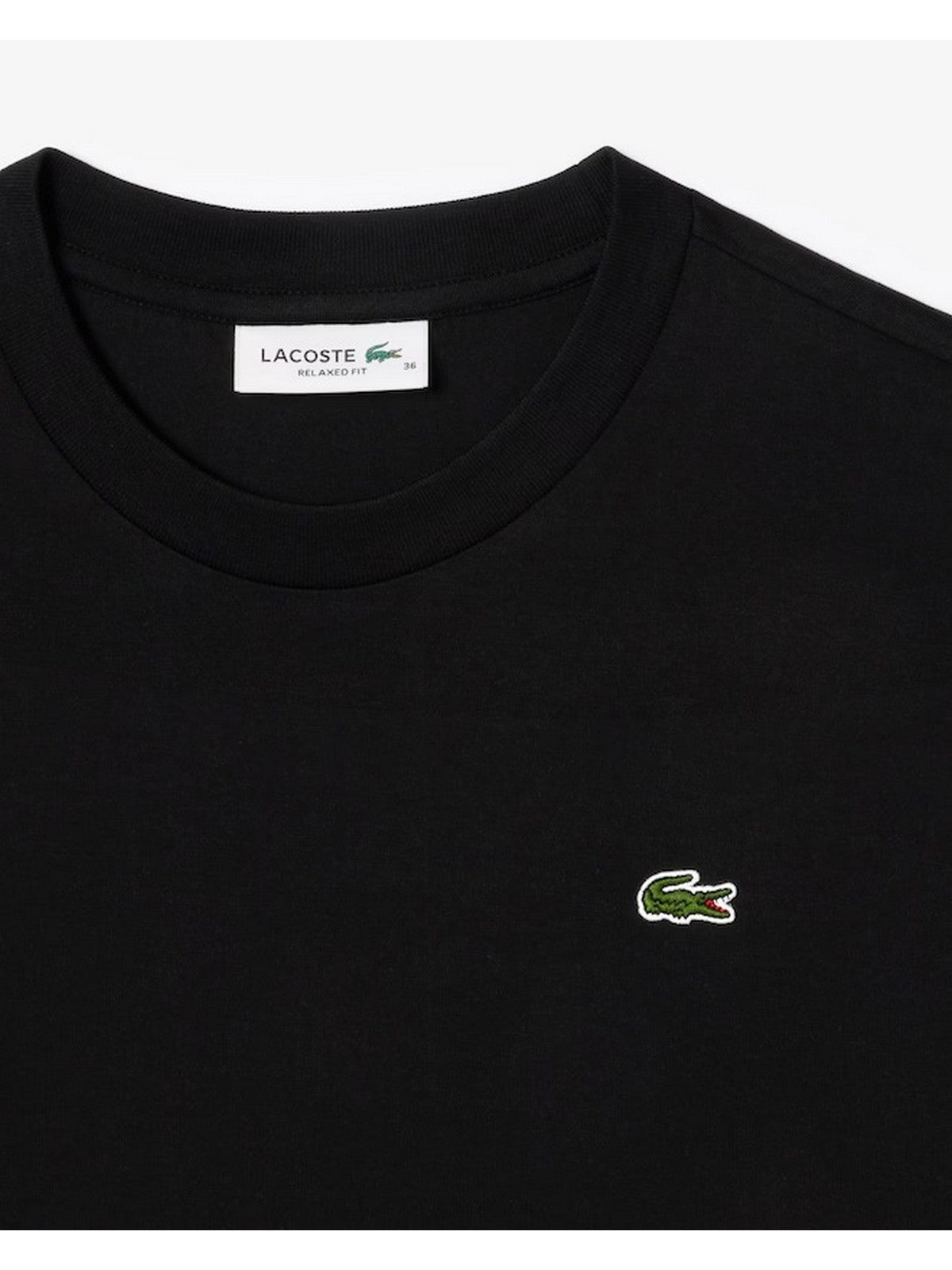 LACOSTE T-shirt Donna TF7215 031 Nero gioboutiqueweb