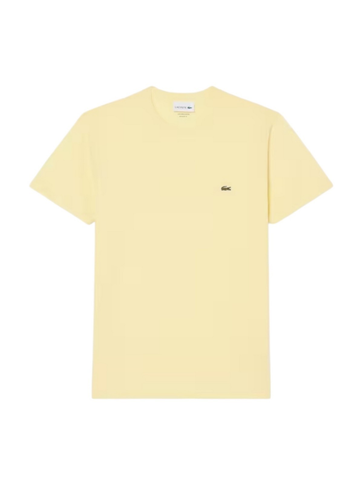 LACOSTE T-shirt Uomo TH6709 107 Giallo gioboutiqueweb
