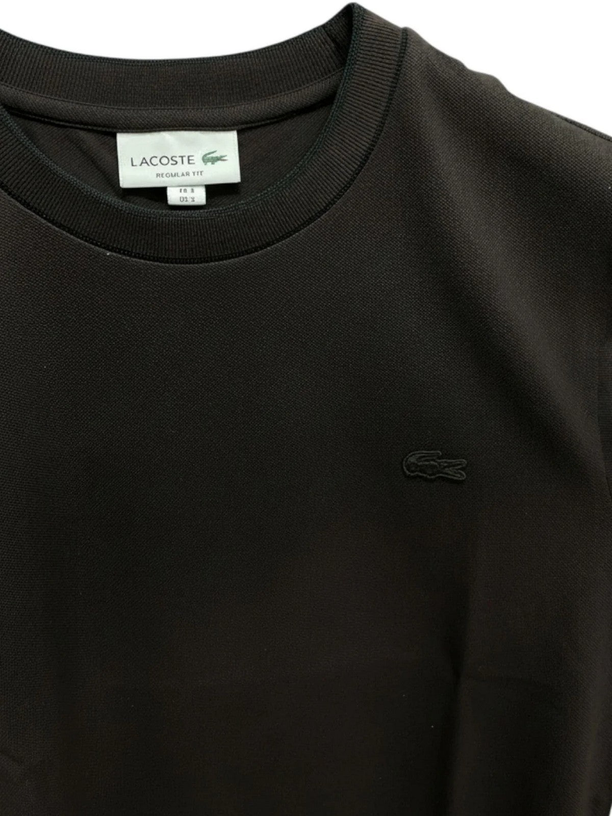 LACOSTE T-shirt Uomo TH8174 3LA Marrone gioboutiqueweb